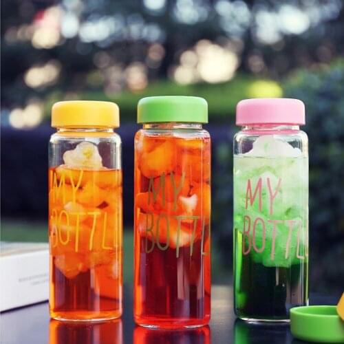 1pcs Large Capacity Resistant Plastic Cups for Students Outdoor Sports and Other Simple Korean Version of High Appearance Level