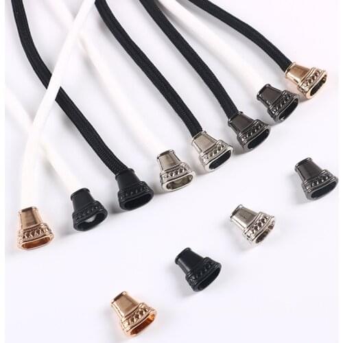 17mm Flat Open End Lock Cord Stopper Rope Ends Lid Drawstring Toggles Clip Clothes Apparel Shoelace Accessories