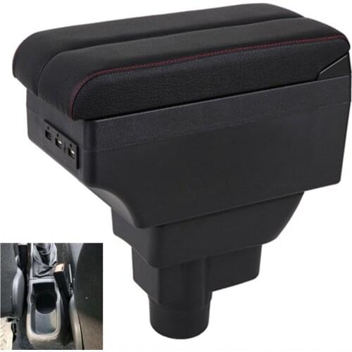 For Opel Vauxhall Corsa armrest box central content box interior Armrests Storage car-styling accessories part with USB