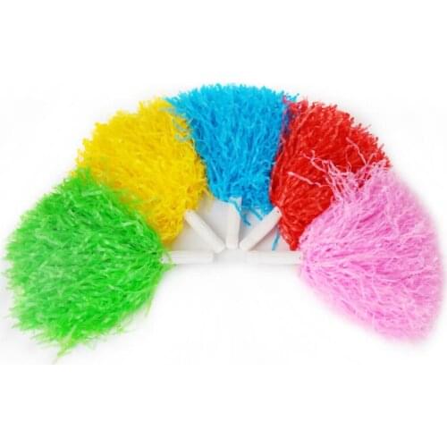 Pom Poms Cheer Cheerleading Supplies Square Dance Props Flower Dance Cheerleading Team Handball LX6818