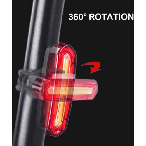 Bike Taillight Waterproof Riding Rear light Led Usb Chargeable Mountain Bike Cycling Light Tail-lamp Bicycle Light