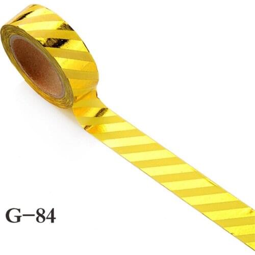 15mmx10m Chives glitter tapes color Dividing Stickers border masking adhesive paper washi tape DIY Scrapbooking Hand account