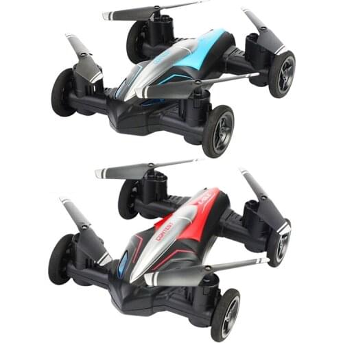 2.4G Ground-Air Drone Quadcopter Fly Car Air Ground Dual Mode Headless RC Helicopter One-Key Return Remote Control