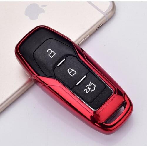 TPU Car Remote Key Fob Shell Cover Case For Ford F-150 Mondeo Galaxy S-Max Explorer Ranger 2015 2016 2017 2018 car styling