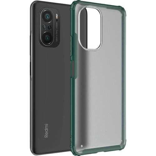 Redmi K40 Pro 5G 2021 Acrylic Crystal Case Hard PC Silicone Bumper Shockproof Cover for Xiaomi Redmi K40 Case Red Mi K 40 Fundas