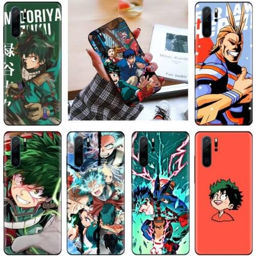Anime My Hero Academia deku bakugou Phone Case For Huawei P9 P10 P20 P30 Pro Lite smart Mate 10 Lite 20 Y5 Y6 Y7 2018 2019
