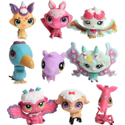 Hasbro LPS Animal Dolls Model Littlest Pet Shop Trendy Blind Box Hand Made Action Figure Dolls Decorative Ornaments Gifts