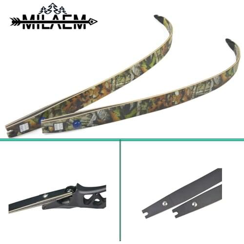 Archery Bow Limbs ILF Laminated Wood Takedown Bow Limb for Recurve Bow Hunting Bow Replaceable Qualified Bow Limb for Shooting