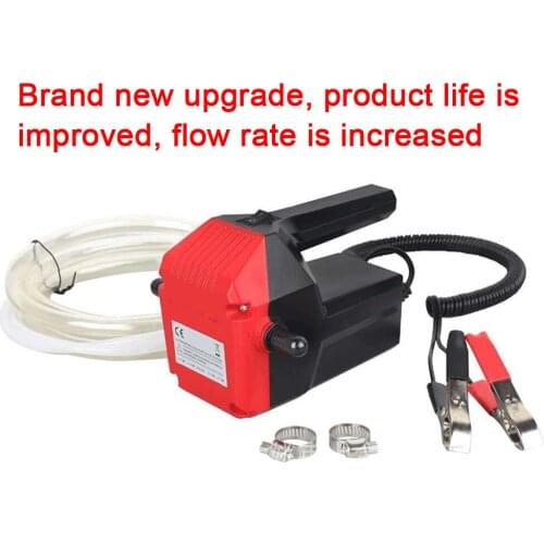 New Car Engine Oil Pump 12V 24V Electric Oil Diesel Fluid Sump Extractor Scavenge Switch Fuel Transfer Suction Pump + Tuber