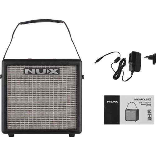 NUX Mighty 8 BT Portable 8 Watt Electric Guitar Amplifier Cube-shape Amplifier Built-in 6.5 Inch Speaker with Guitar Input