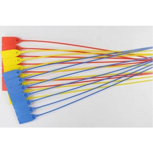 Disposable label Anti-counterfeiting Colourful Identification Mark Signs Anti-theft Self-Locking Tie