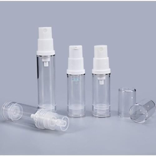 10Pcs Empty Round Travel Bottle Refillable Vacuum Spray Bottles Perfume Essential Oil Sprayer Container 5ML 10ML 15ML