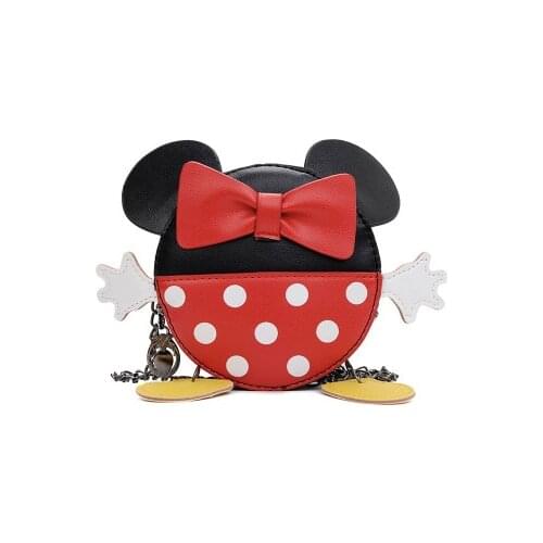 Disney Kindergarten Mickey mouse girl cartoon bag children purse boy mini messenger bag new baby minnie shoulder bag