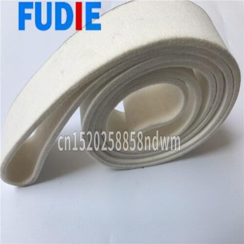 High temperature resistant conveyor belt.Production of steamed bread machine felt belt