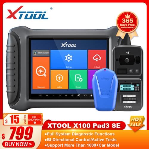 Xtool X100 Pad3 Auto Key Programmer X100 Pad Elite Diagnostic Programming Tool Russian LADA Support All Key Lost