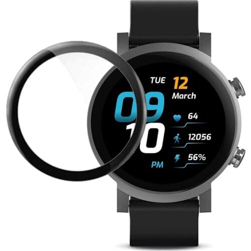 3D Curved Full Soft Protective Film Cover Protection For Ticwatch E3 Smart Watch Sport Smartwatch Screen Protector Accessories