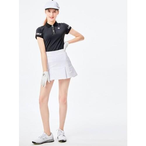 Womens sports golf LG2019 half-waist skirt, polyester fiber moisture absorption and quick drying, antibacterial and deodorant