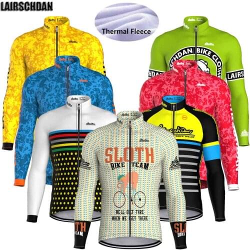 SPTGRVO Winter Mens Bike Jersey Warm Cycling Gear Veste Vtt Homme Hiver Thermal Fleece Long Sleeve Bicycle Cycling Jacket Women