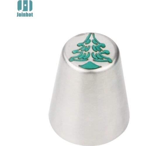 1 pc Christmas bell Icing Piping Tips Special Russian Nozzle Cupcake Cake Decorating Pastry Baking Tools