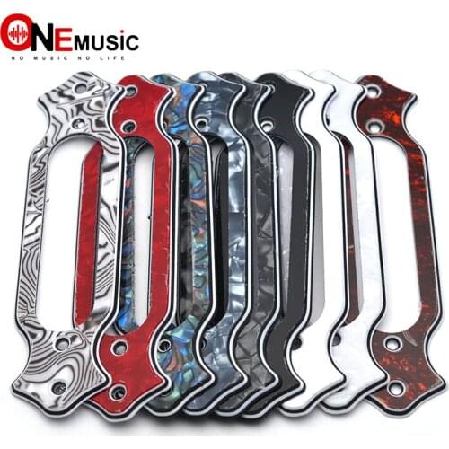 10pcs Single Coil Pickup Changed into Acoustic Guitar Sound Hole Pickups Support Bracket Cover Single Coil Pickup Ring Plates