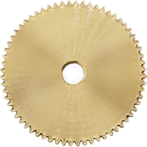 642A 642B 641.6A 0.2M Brass Gear Outer Diameter 13.2mm 64 Teeth Copper Gear Thickness 1mm Mechanical Motor Parts