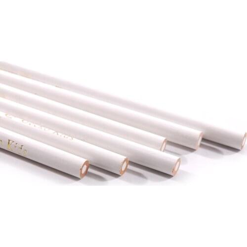 White Wooden Pencils Point Drill For Nail Art Rhinestones Picking Gemstone Setter Pick Up Nail Art Tools