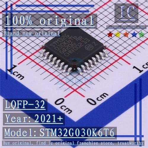 2021+ 100% Brand new original 2PCS-10PCS STM32G030K6T6 LQFP-32 Microcontroller chip