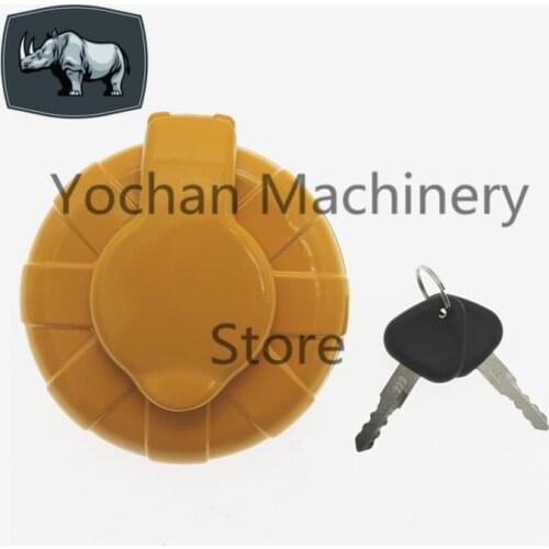 For Volvo Excavator Loader Fuel Tank Cap VOE14528922 14528922 With 2 Pcs 777 keys 111600240 1116-00240 FSG80-0074