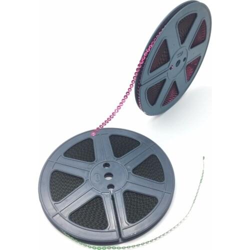 12pcs length 95meters per reel PET Sequins reel 5mm sequins spangle roll disk reel flat glitter sequins for Garments