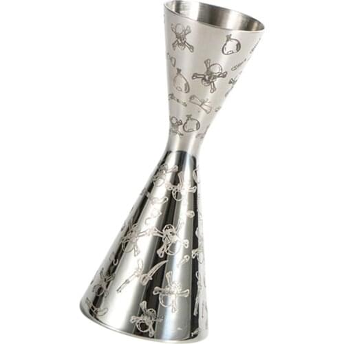 Cocktail Jigger Bartender Tool Mixing Measure Cup Stainless 30/60ml