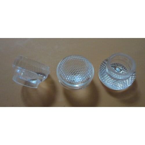 Power led lens 14.2mm 45 degrees Bead surface , 1W 3W lens Reflector,LED Optical lens