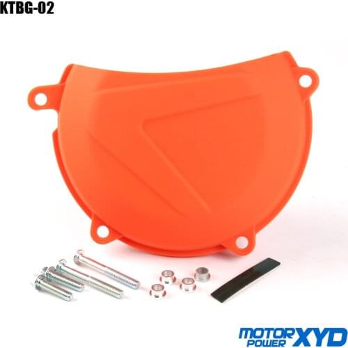 Orange Plastic Engine Clutch Cover Protector Protection Guard For EXC XCW 450/500 2012-2016 SXF XCF 450 2013 2014 2015
