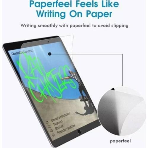 Writing Paper Protective Film For iPad Pro 12.9 2021 Touch Screen Protector For Apple iPad Pro 12.9 2020 2018 Clear Soft Films