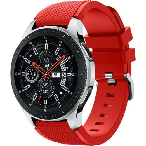 22mm 20mm silicone Watch Strap For Samsung Galaxy Watch 3 41mm 45mm Active 2 44mm 40mm Galaxy 46mm 42mm Band For Huawei GT 2