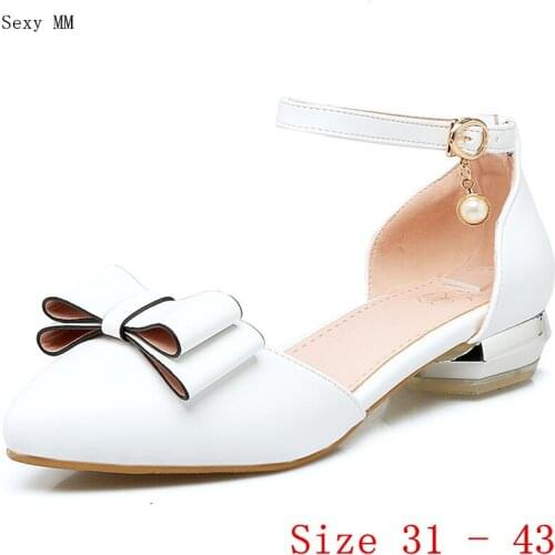 Sexy MM Low-heeled Shoes