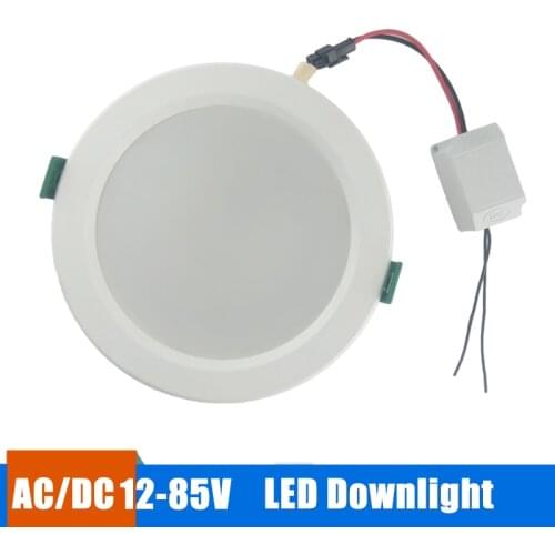 Led Downlight Recessed Round Lamp 18w 15w 12w 9w Round Led Panel Light 12v 24v 36v 48v Led Lights For Home Bedroom Spot Light