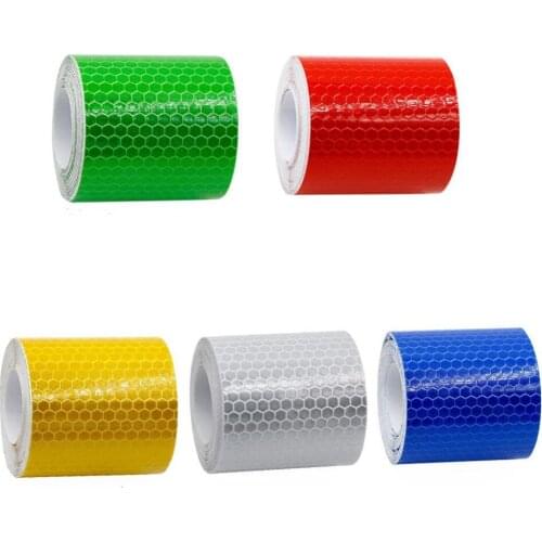 3 M Car styling Reflective Safety Mark Tape Sticker Self Adhesive Warning Reflective Film In Dark Effective Prevention Accident