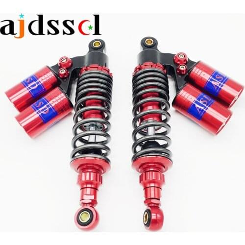 Universal 320mm/12.5'' Motorcycle/Scooter Air Shock Absorbers Sport&Dirt bike Rear Suspension Double Gas Cylinders Spring Damper