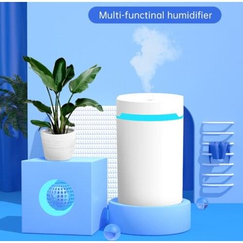 ELOOLE 260ml Air Humidifier Aroma Essential Oil Diffuser USB Cool Mist Maker Aromatherapy Machine Car Home Bedroom Air Purifier