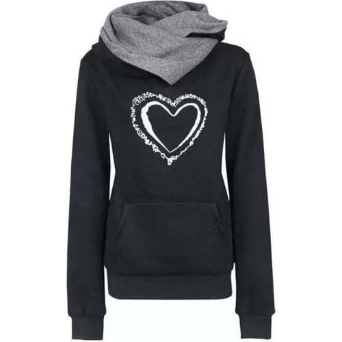 Women Hoodies Sweatshirts 2021 Autumn Winter Fashion Embroidered Long Sleeve Oversized Hoodie Harajuku Casual Warm Slim Pullover