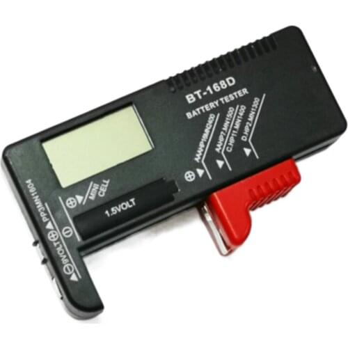 1pcs Battery Tester Digital Display Battery Capacity Tester Battery Voltage Tester 18650