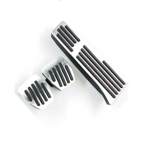 3Pcs Aluminum MT Manual Non-Slip Car Pedals Kit For BMW 1 3 5 7 Series E46 E36 E38 E39 E60 E87 E90 E91 E92 E93 E65 Accessories