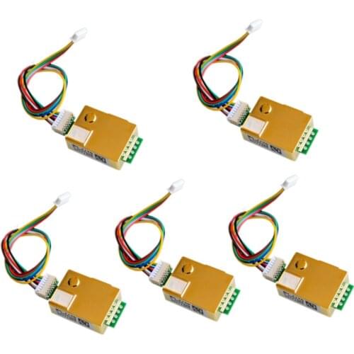5PCS MH-Z19B Infrared NDIR CO2 Sensor Gas Module 0-5000ppm MH-Z19 UART PWM,for HVAC Air Quality Monitoring FZ3392