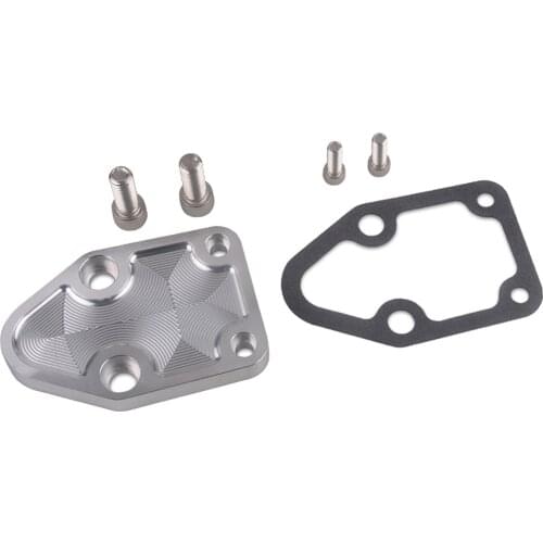 Aluminum Fuel Pump Plate Kit Replacement for CHEVY 283 305 327 350 400