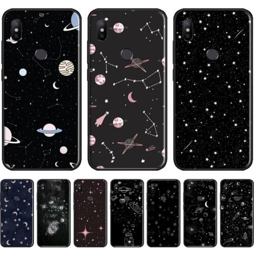 Starry sky abstract love universe Phone Case For Xiaomi Redmi 7 9t 9se k20 mi8 max3 lite 9 note 8 9s 10 pro Soft Silicone