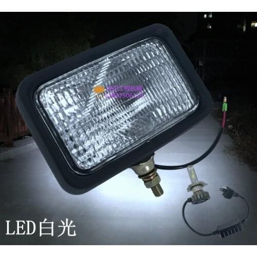 24V excavator LED headlight Komatsu Hitachi Kobelco three-day stand hook machine original arm lamp work light astigmatism