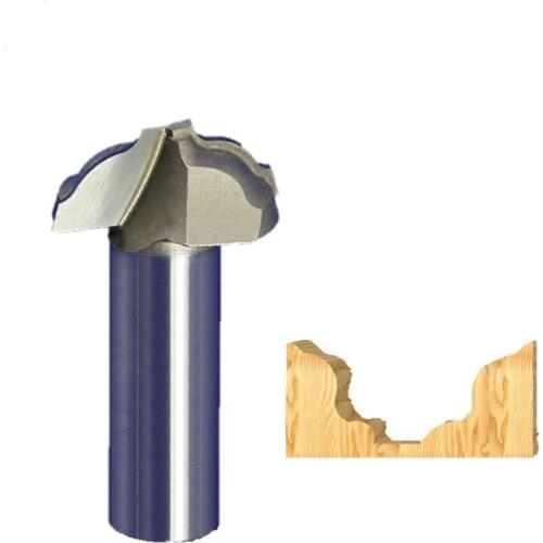 1/2inch Sharp Circular Bottom Knife Trimming Engraving for Cabinet Door Panel Woodworking Milling Cutter Edge Carving router bit