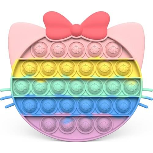 Dimpl Toys Simple Dimple Fidget Toy Kid Baby Infant Early Education Intelligence Development Intensive Training Toys Popit Fidge