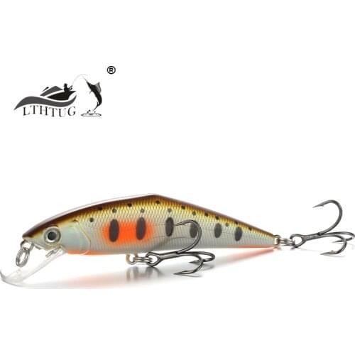LTHTUG Peche Leurre Japan Pesca Hard Fishing Lure 85mm 14.5g Sinking Minnow Peche Artificial Bait Bass Perch Pike Salmon Trout