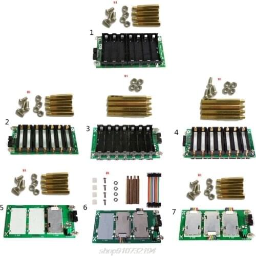 7S Power Wall Balancer PCB Module Power Bank Case 18650 29.4V Battery Holder 20A 40A 60A Battery Box Protection Board O30 20